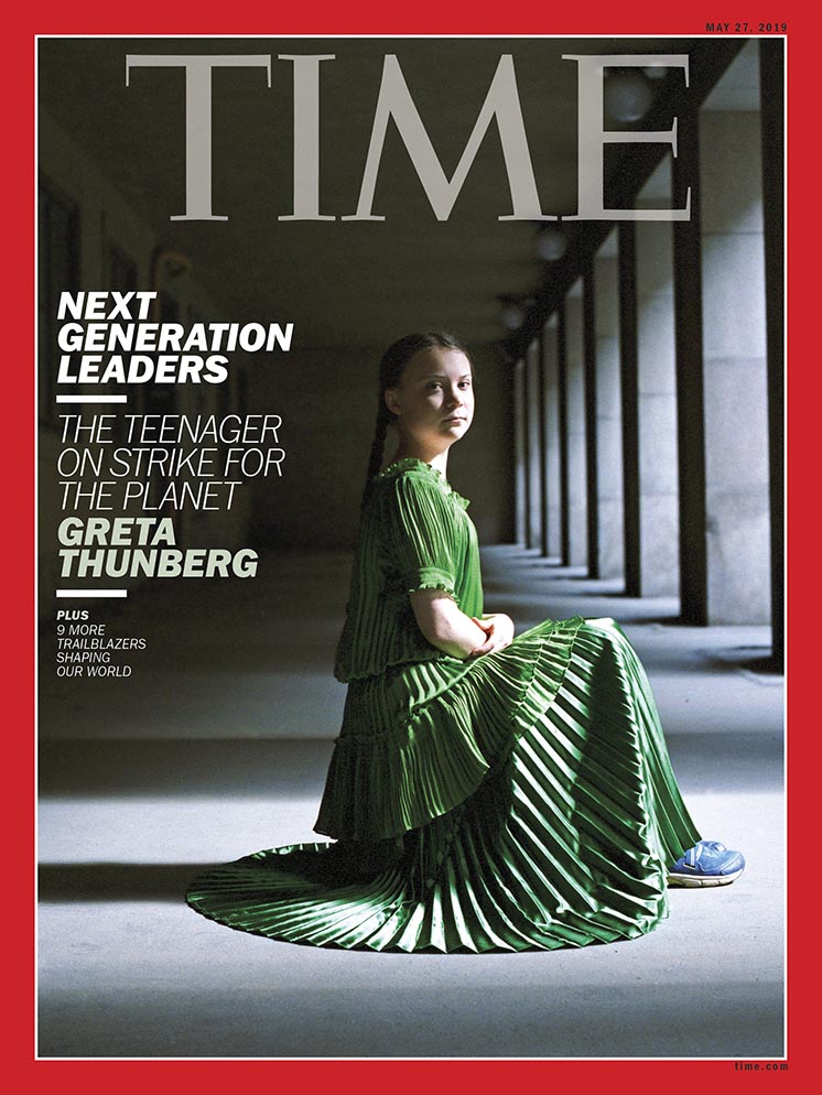 Обкладинка журналу Time з Гретою Тунберг