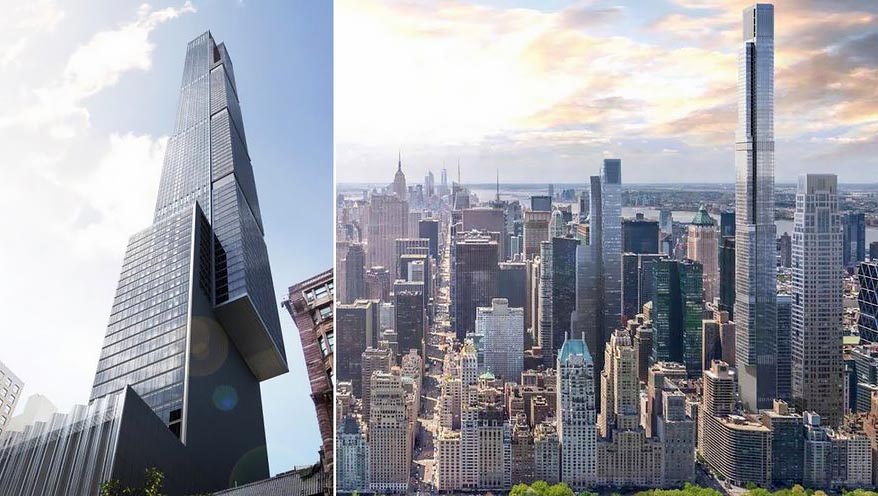 Найвищий житловий хмарочос Central Park Tower будується в Нью-Йорку