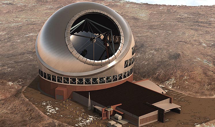 На Канарах побудують найбільший у світі Тридцятиметровий телескоп